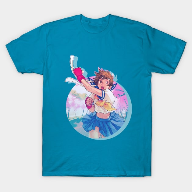 Sakura Kasugano T-Shirt by tGst09